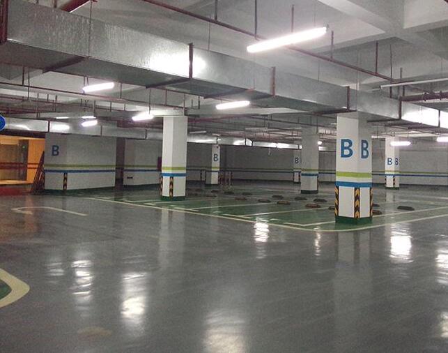 地下车库停车场地坪