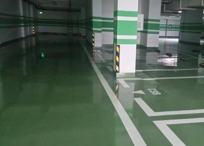 地下车库停车场地坪环境