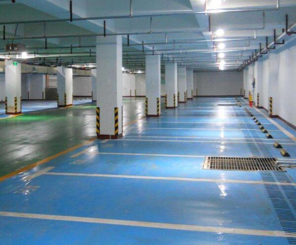地下车库停车场地坪工程案例