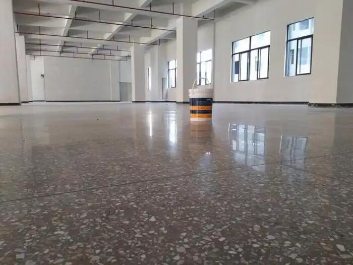 水磨石固化地坪施工案例
